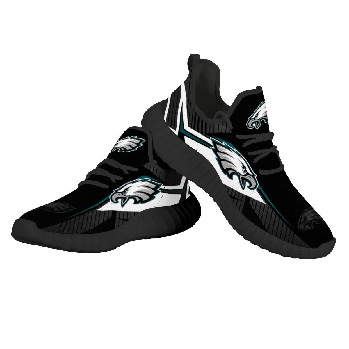 Men's NFL Philadelphia Eagles Mesh Knit Sneakers/Shoes 002